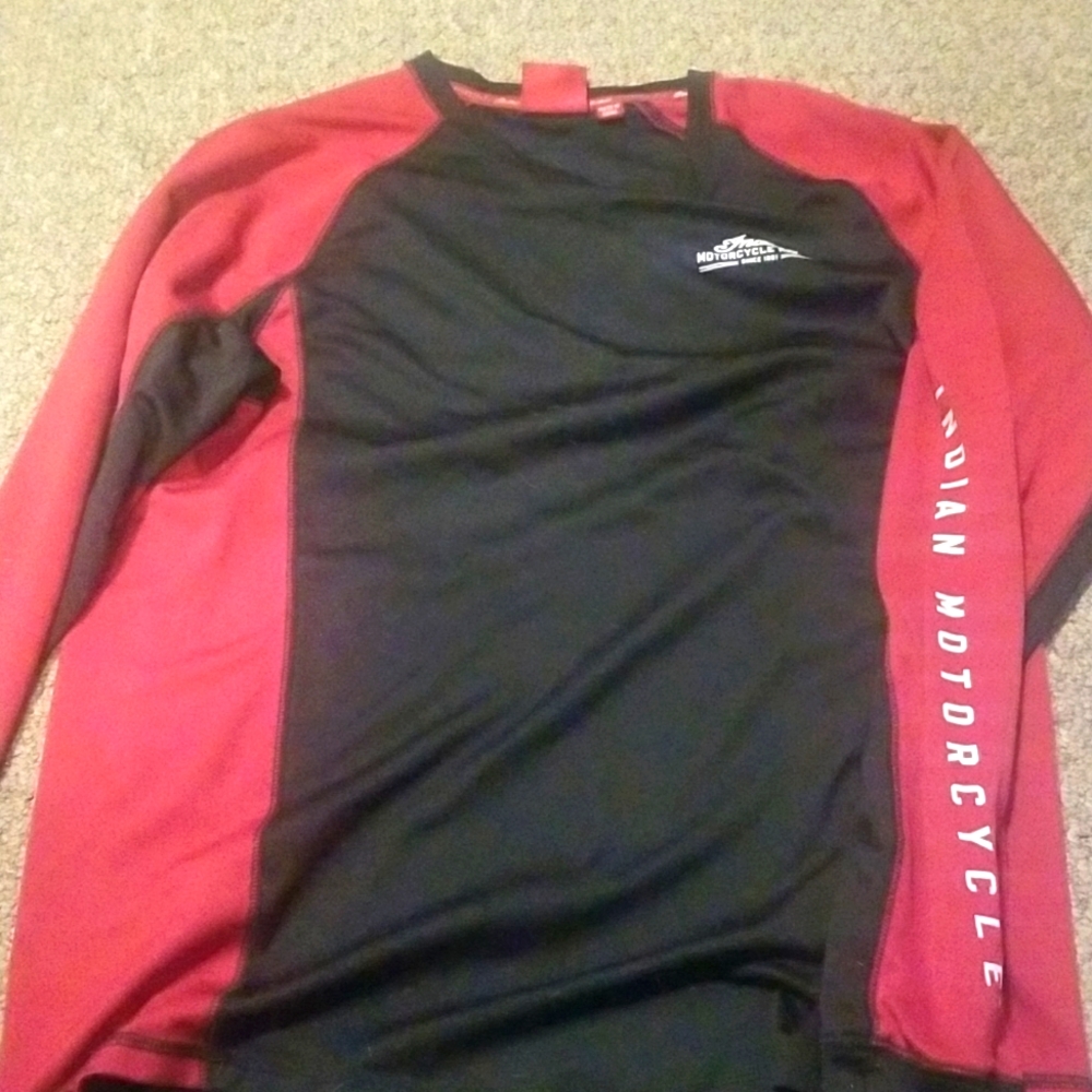 Indian motor cycle longsleeve shirt